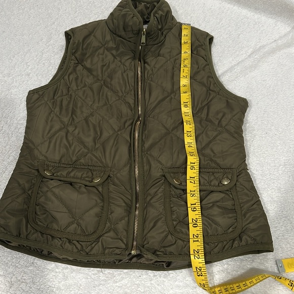 2Sable women’s olive color vest, size S - Picture 3 of 5
